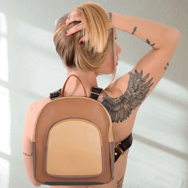 Bagy petit sac à dos femme cuir