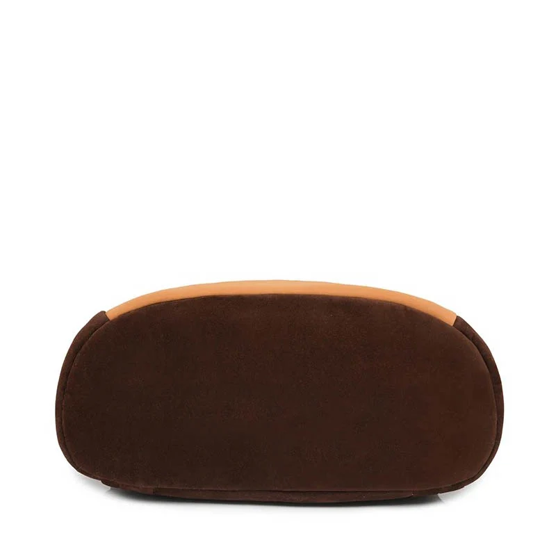 Nubuck sac antivol femme