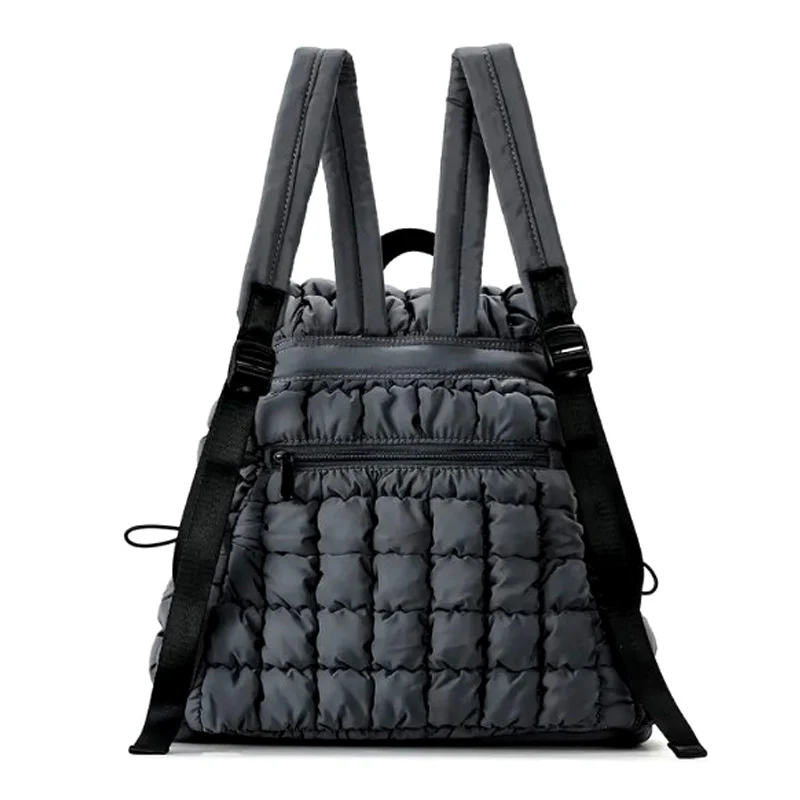 Flufy sac à dos femme matelassé tendance