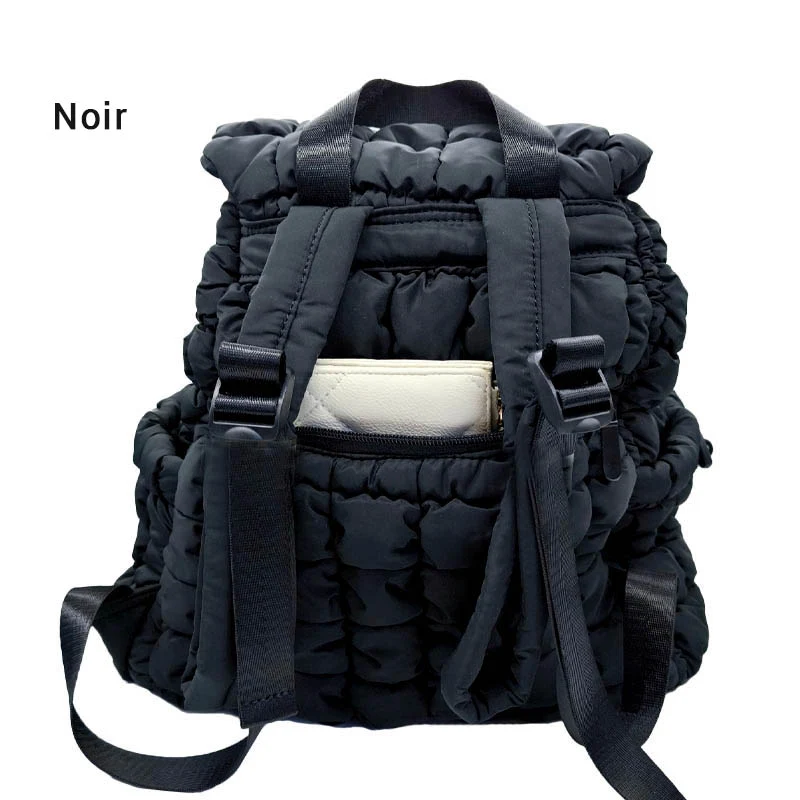 Flufy sac à dos femme matelassé tendance