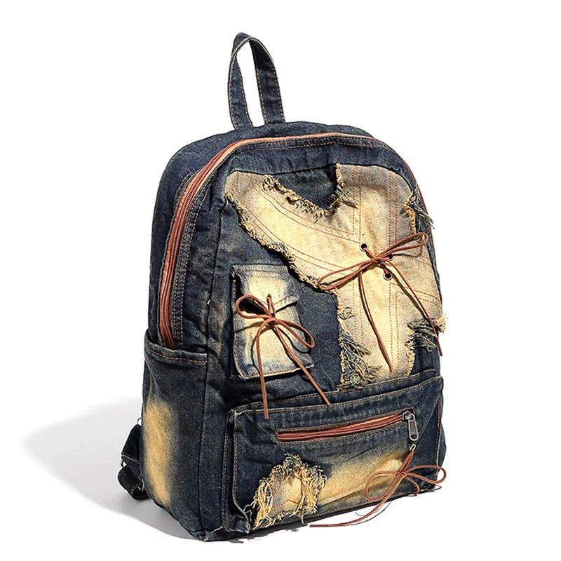 Jael sac à dos femme tendance en jean