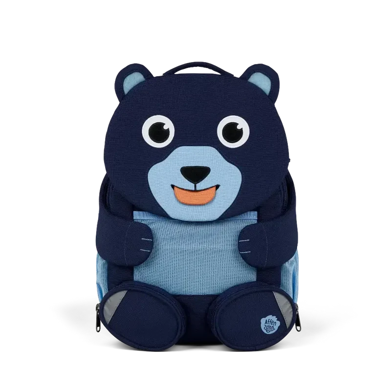 Grand Sac à Dos Affenzahn Ours Bleu