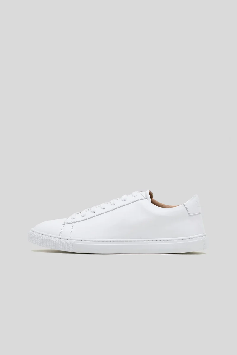 White Calfskin Città Sneaker