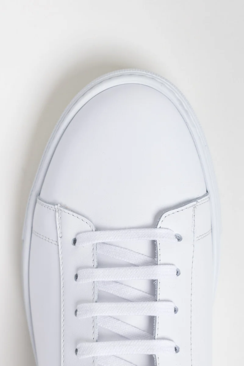 White Calfskin Città Sneaker