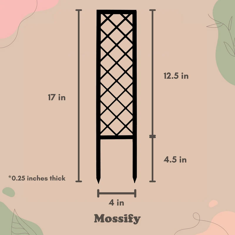 Cross-Hatch Wooden Trellis