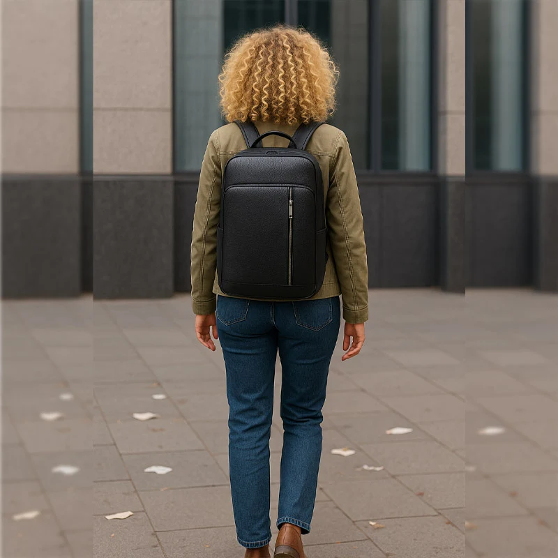 Calvin sac à dos cuir femme ordinateur