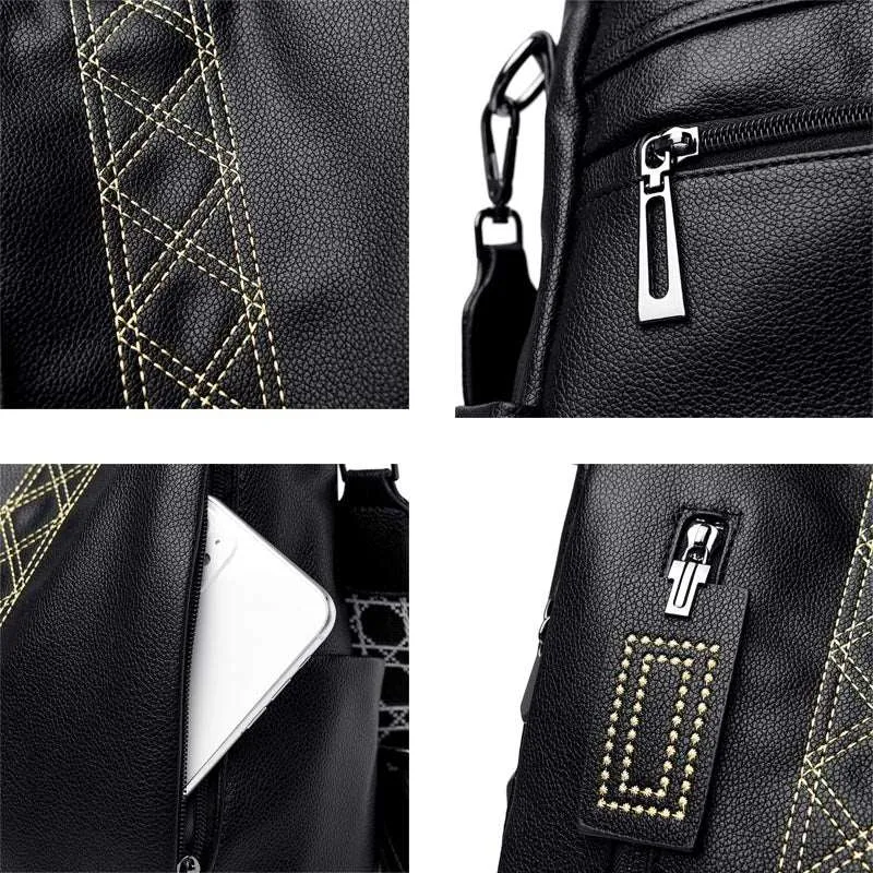 Corfou sac à dos antivol femme