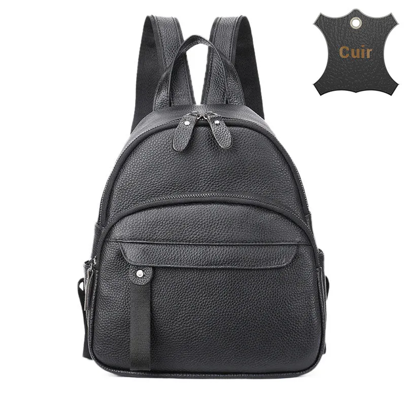 Nils petit sac à dos femme cuir