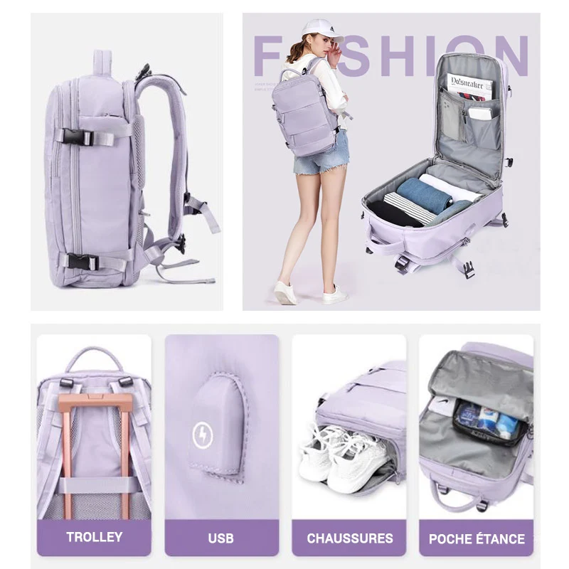 Alizé sac à dos voyage femme