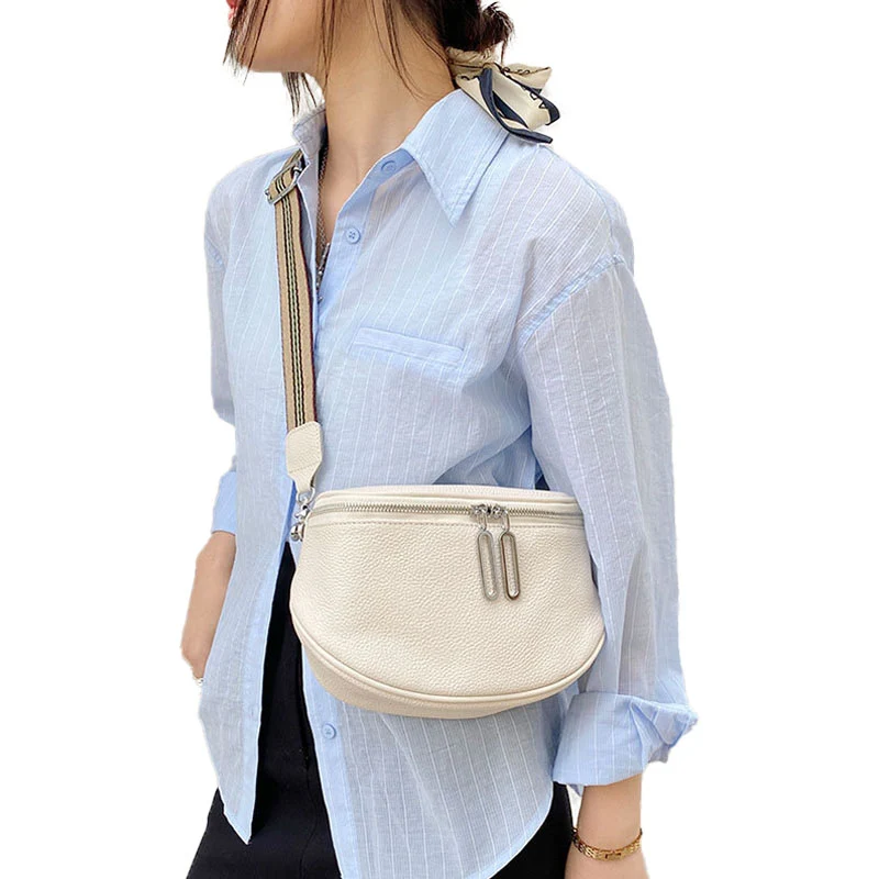 Fanny sacoche banane femme cuir