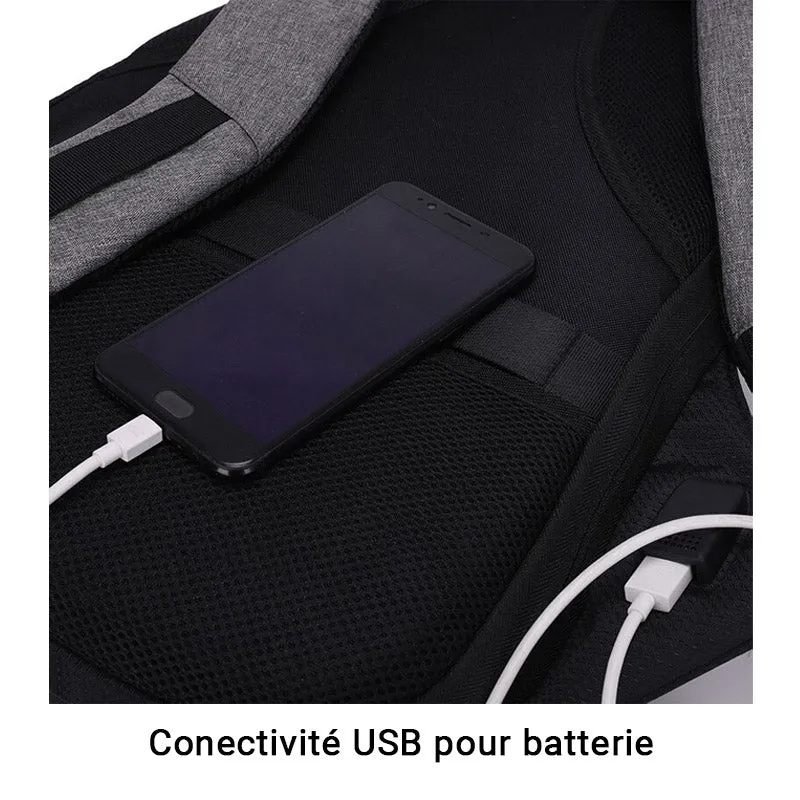 Zen sac à dos ordinateur sécurisé antivol