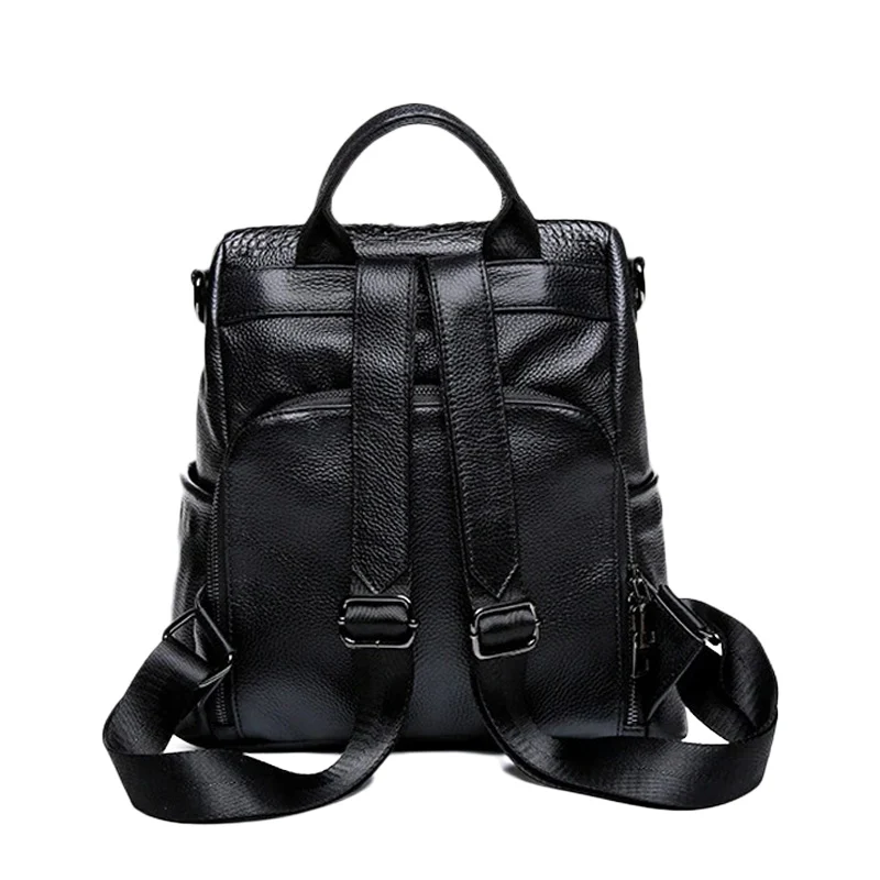 Kroco sac à dos femme antivol cuir