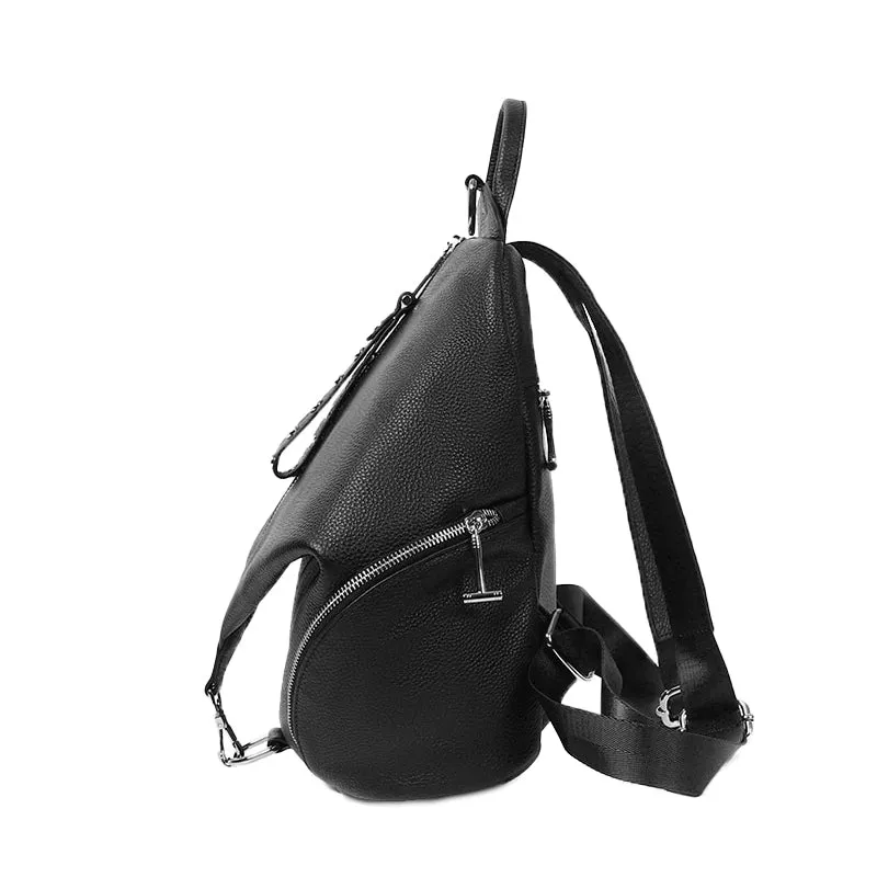 Geneva sac antivol femme cuir