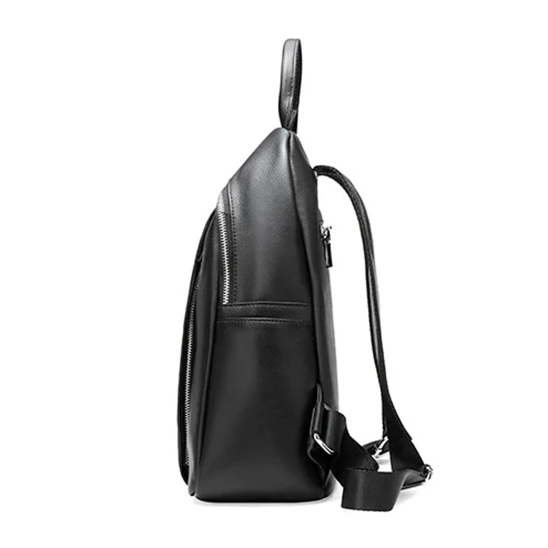 Asti sac à dos femme tendance cuir noir