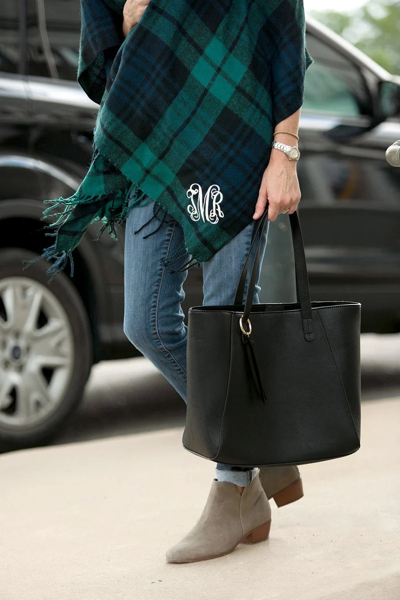 Black Camilla Purse - Personalized
