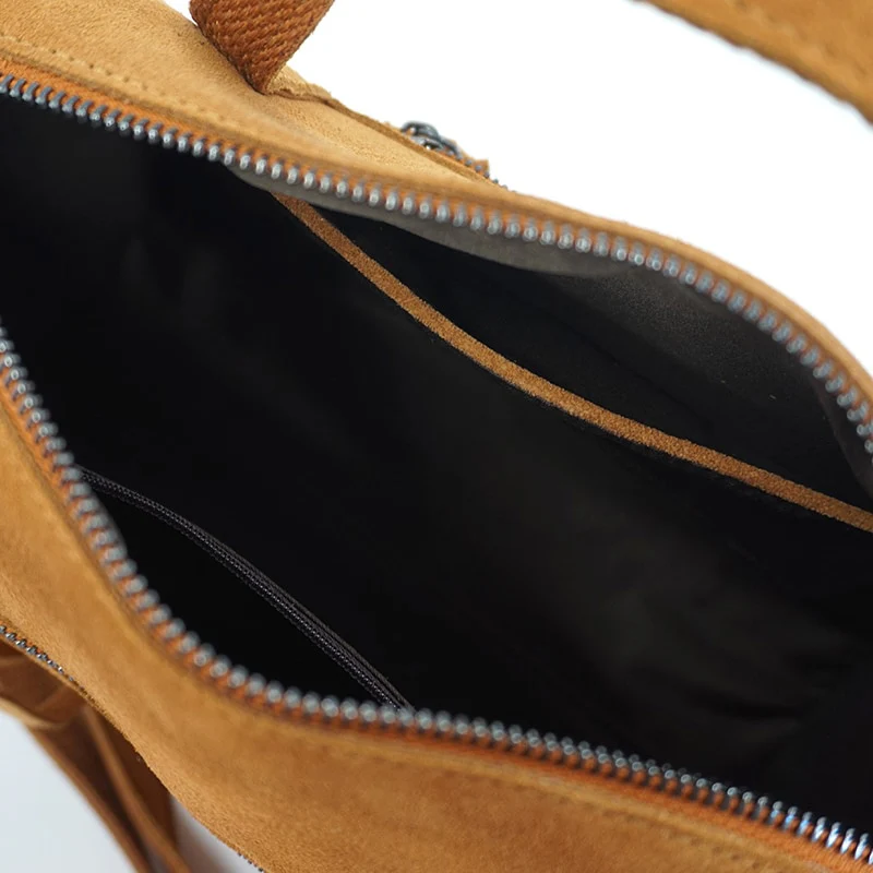 Savanah sac à main cuir velours
