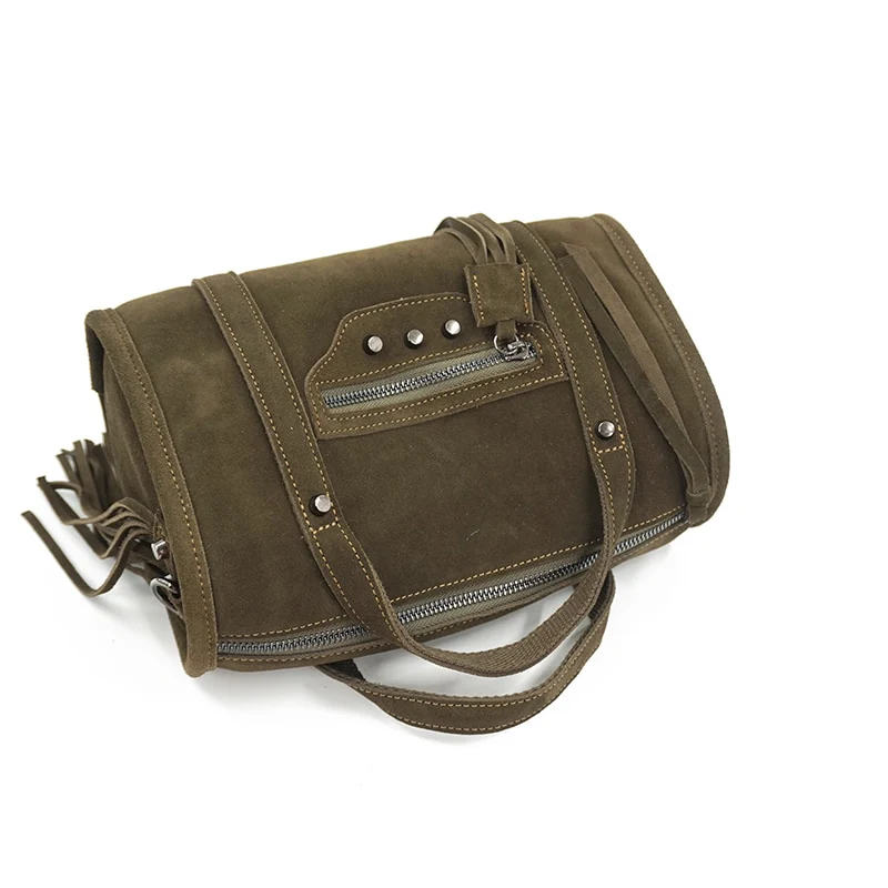 Savanah sac à main cuir velours