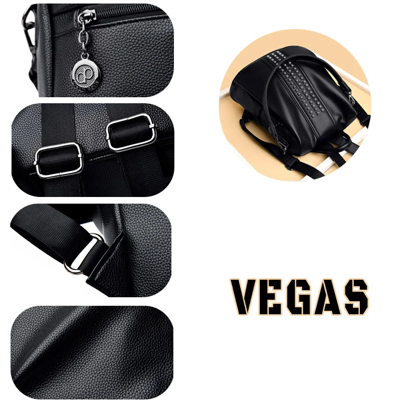 Vegas sac à dos antivol femme