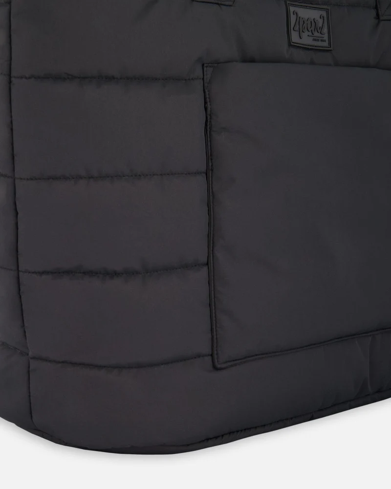 Diaper Bag With Changing Mat Black