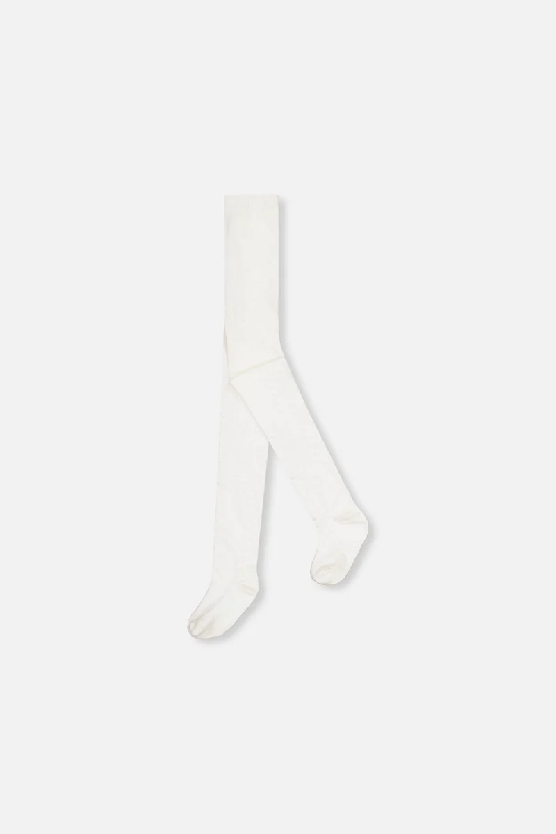 Cable Tights Off White