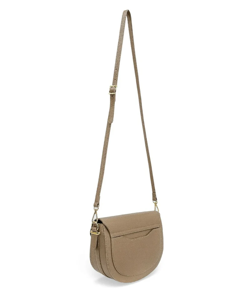 Sac trotteur en cuir grainé MASINA Taupe