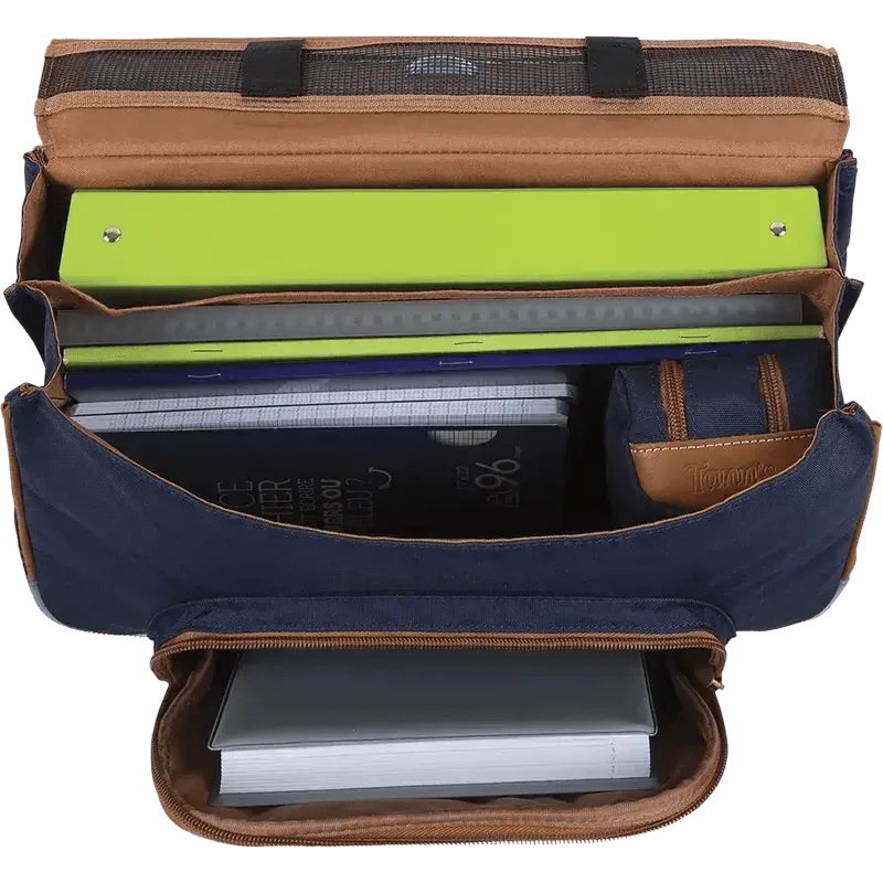 Cartable Tann's Matheo 38cm - Poche Gourde