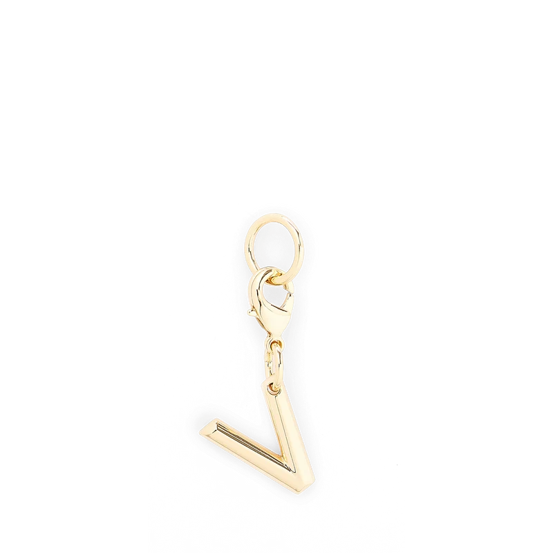 Charm letter V