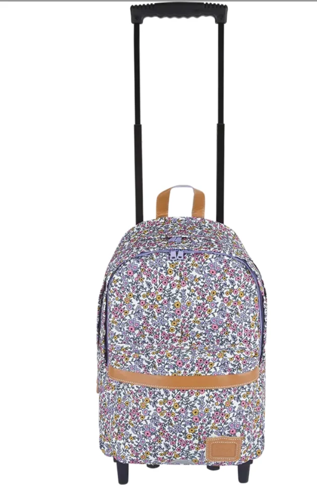 Sac trolley TANN’S May multicolore L - 2 compartiments