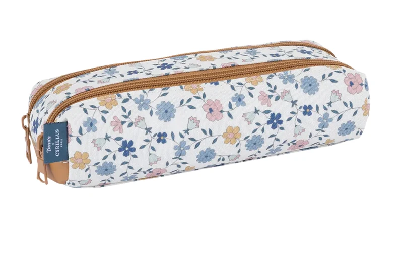 Trousse TANN’S x Cyrillus Candice bleue Double