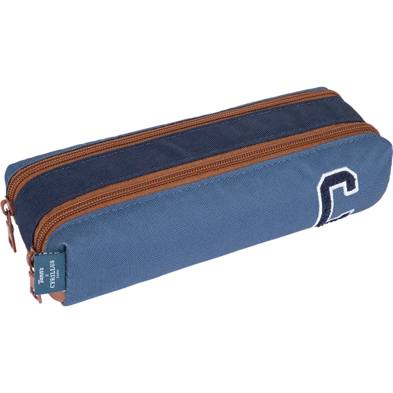 Trousse Double TANN'S Clement Bleu