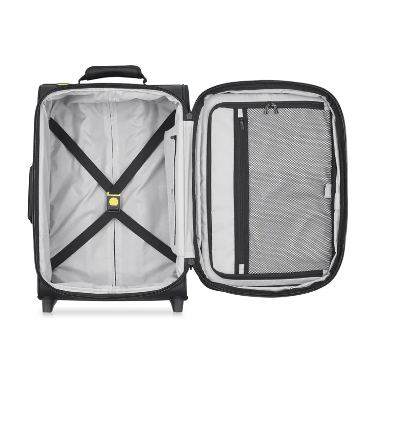 DELSEY - Valise Cabine 55cm Maubert 2.0 Extensible 2 Roues Déperlant