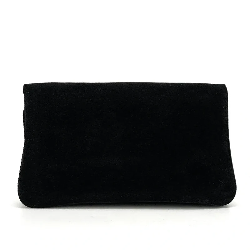 Pochette porte-monnaie en daim COMPO SUEDE Noir