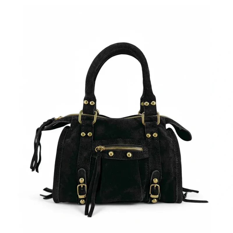 Mini-sac en daim STORM SUEDE NANO Noir