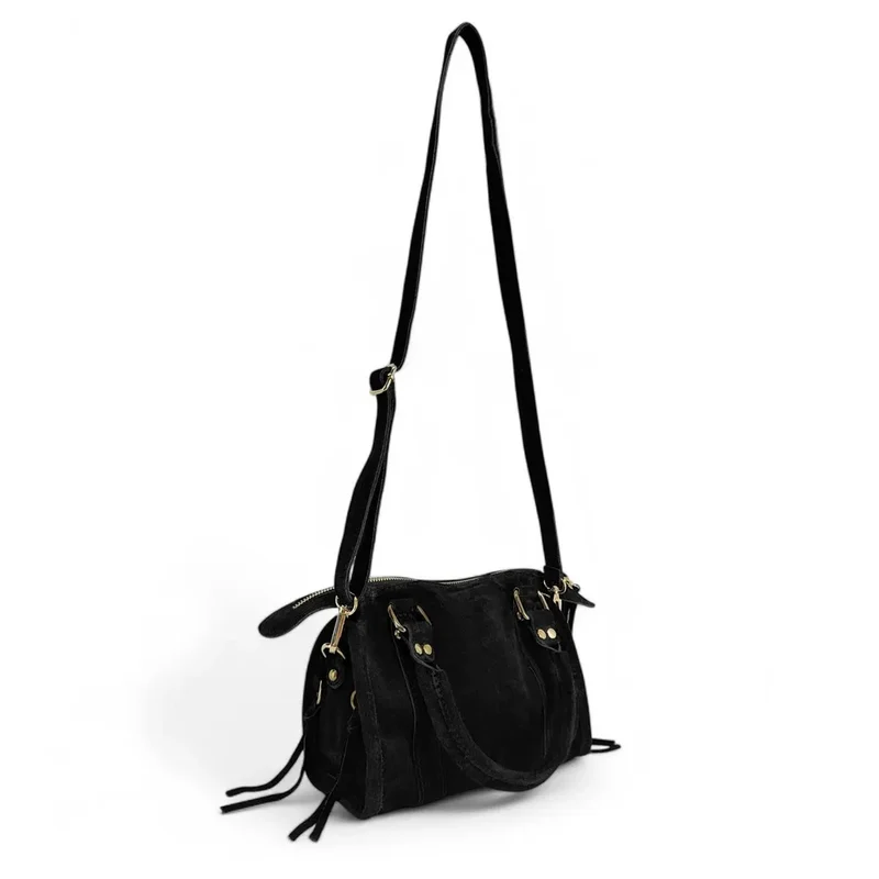 Mini-sac en daim STORM SUEDE NANO Noir