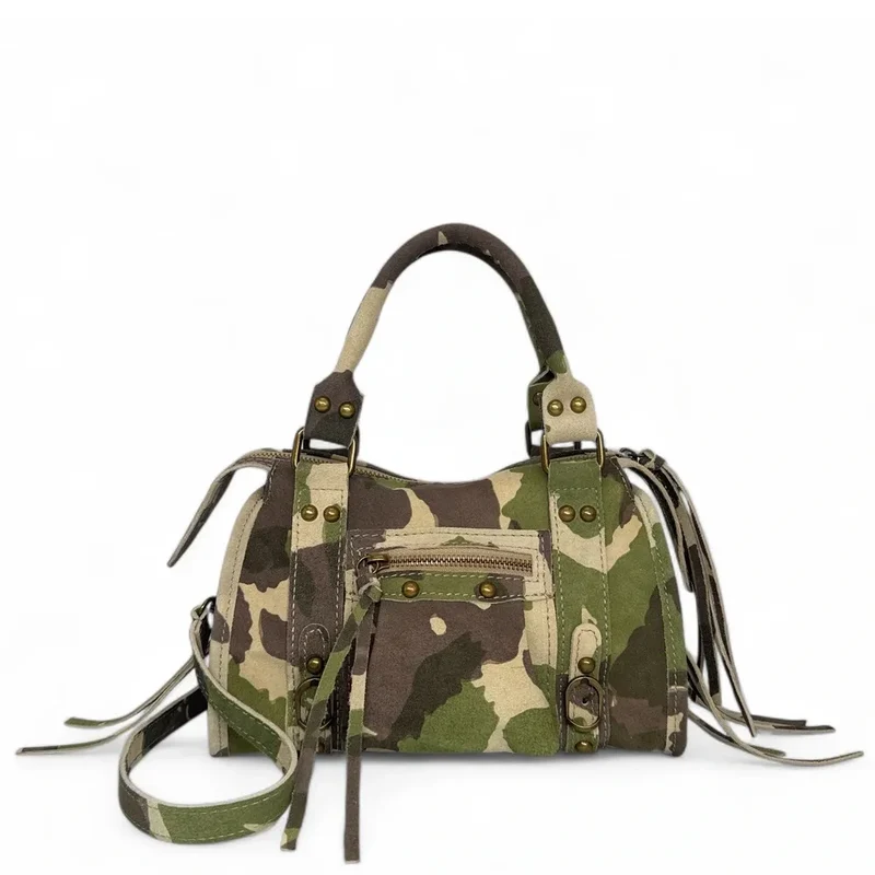 Mini sac en daim imprimée SANDSTORM MINI JUNGLE Camouflage