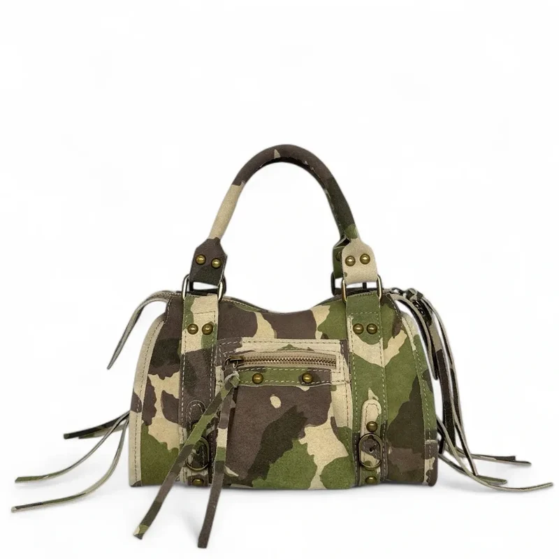 Mini sac en daim imprimée SANDSTORM MINI JUNGLE Camouflage