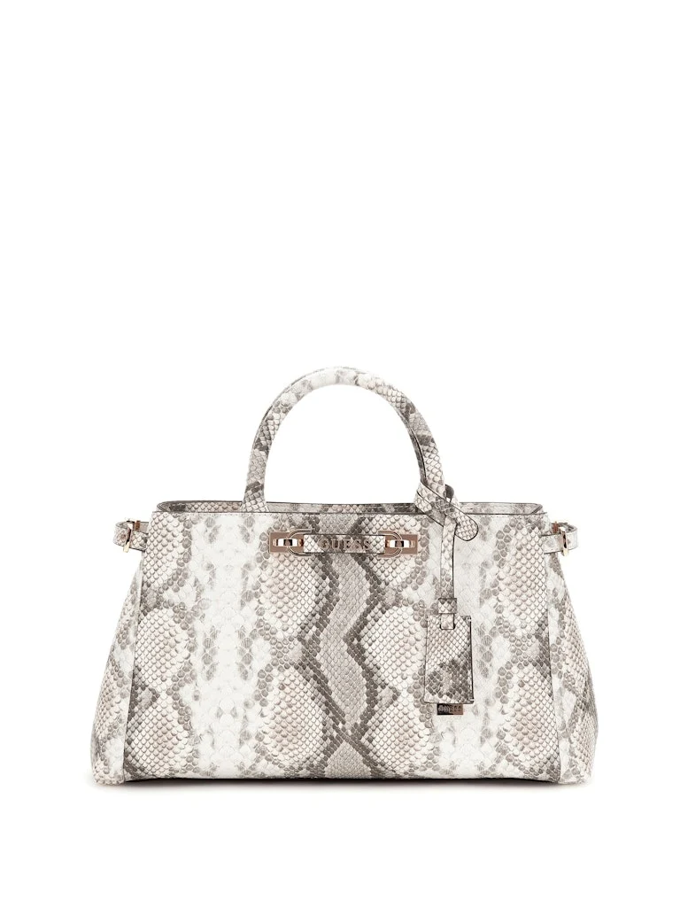 Sac d'épaule GUESS Lefia effet python