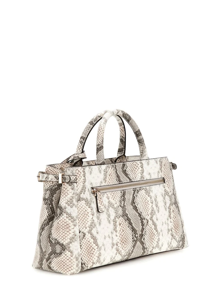 Sac d'épaule GUESS Lefia effet python