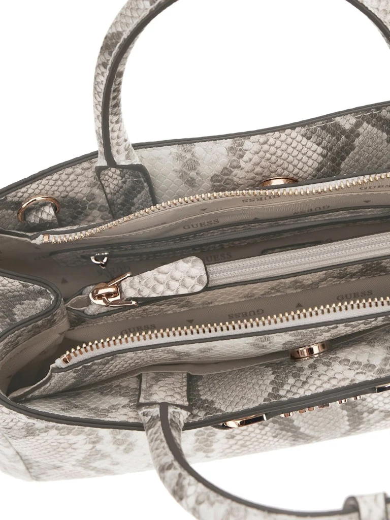 Sac d'épaule GUESS Lefia effet python