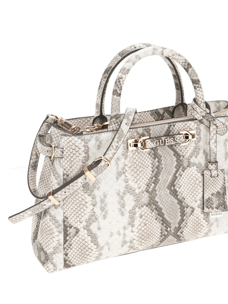 Sac d'épaule GUESS Lefia effet python