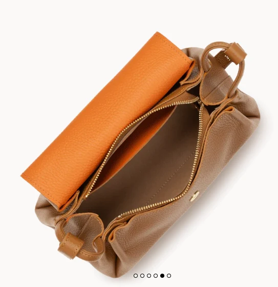 Sac Trotteur à Rabat aimanté M Accordéon Double Camel