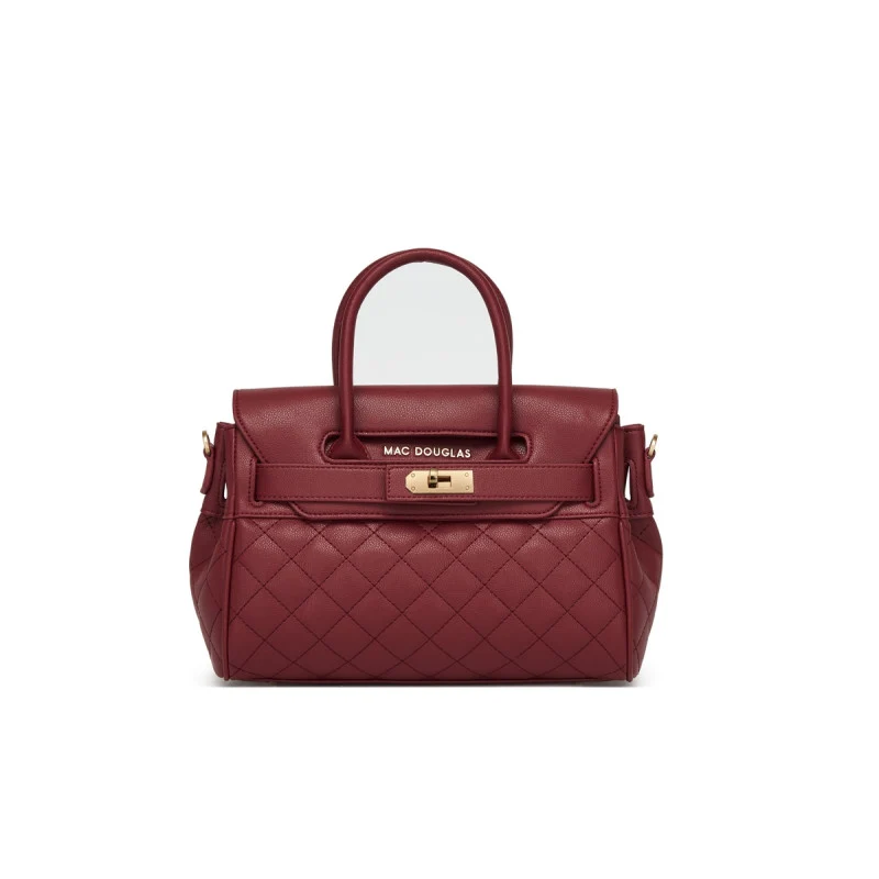 Pyla 2 MILO petit sac à main Mac Douglas matelassé Carmin