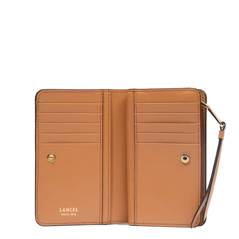 RECTANGULAR ZIP COMPACT WALLET