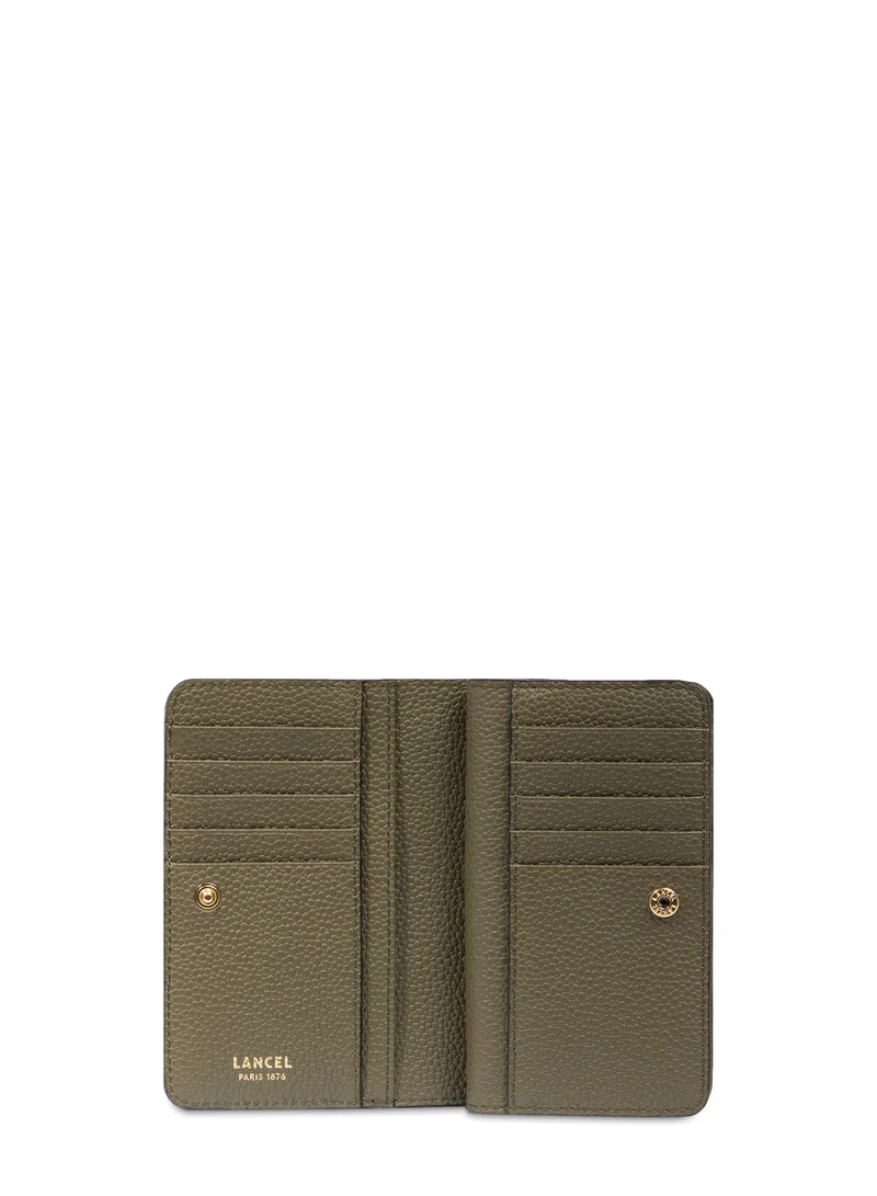 Rectangular zip compact wallet