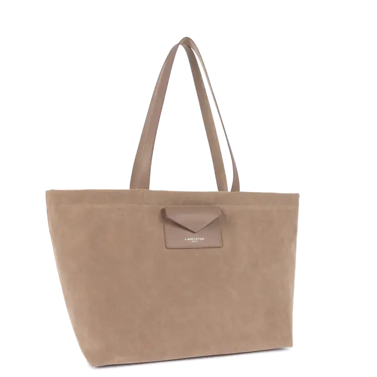Grand sac cabas épaule Lancaster "Suédine KBA" 518-063