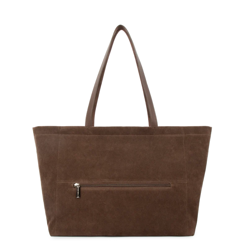 Grand sac cabas épaule Lancaster "Suédine KBA" 518-063