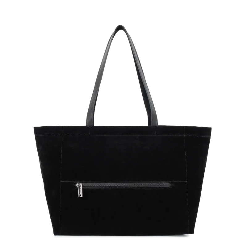 Grand sac cabas épaule Lancaster "Suédine KBA" 518-063