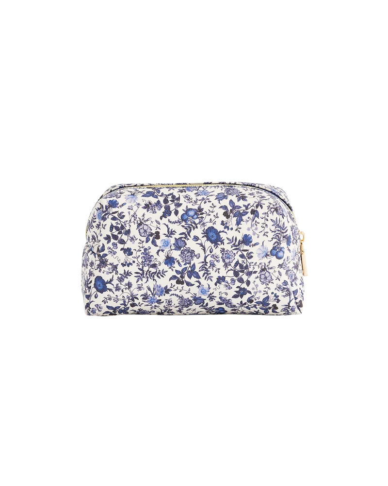 Blue Ditsy Pouch Small
