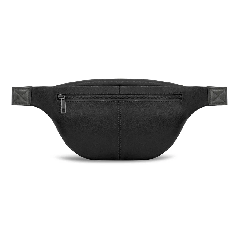 Onyx / Leather Waist-Pack *Drop Ship*
