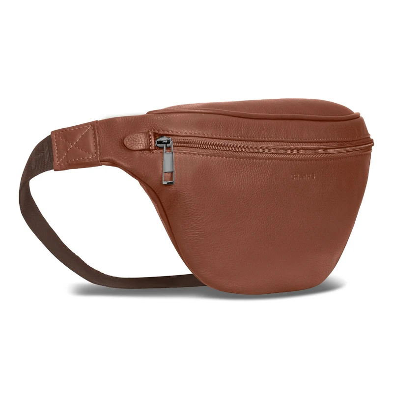 Onyx / Leather Waist-Pack *Drop Ship*